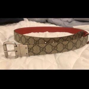 100% Authentic Gucci Belt (Reversible) worn once
